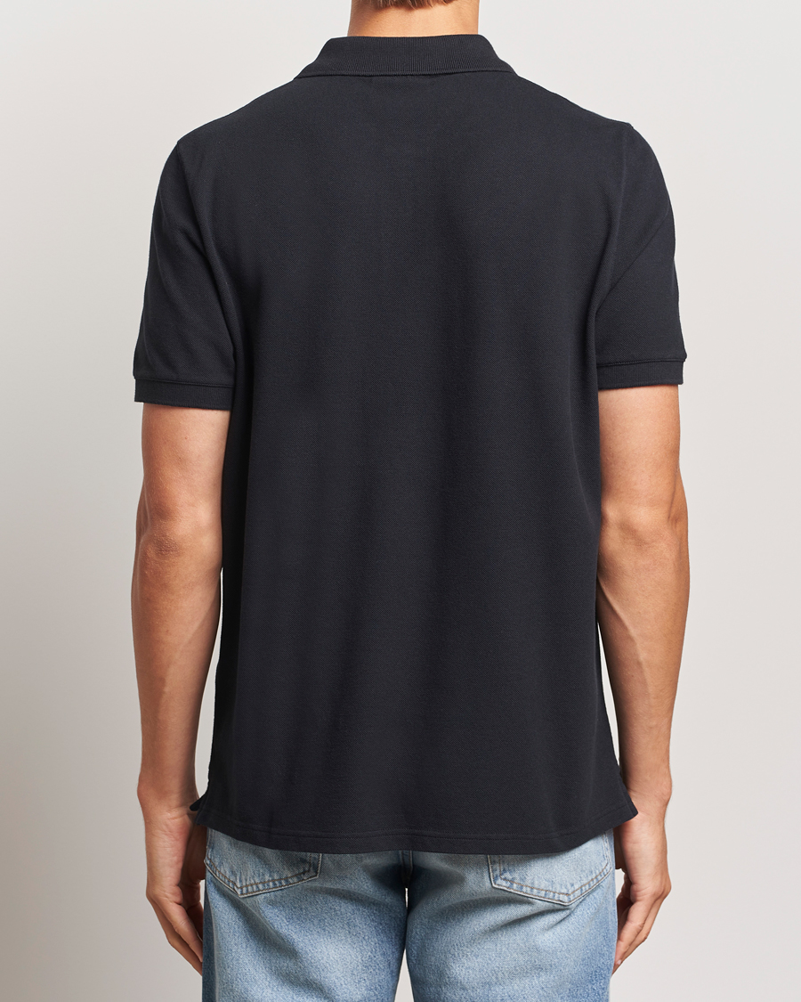 Homme | Polos | Maison Kitsuné | Fox Head Polo Black