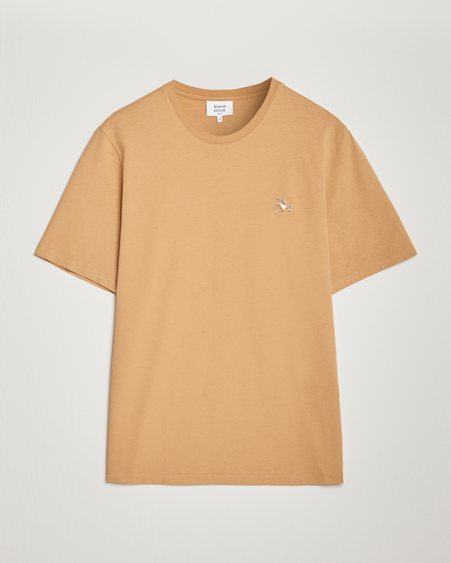 Homme | T-shirts | Maison Kitsuné | Chillax Fox T-Shirt Chamomile Beige