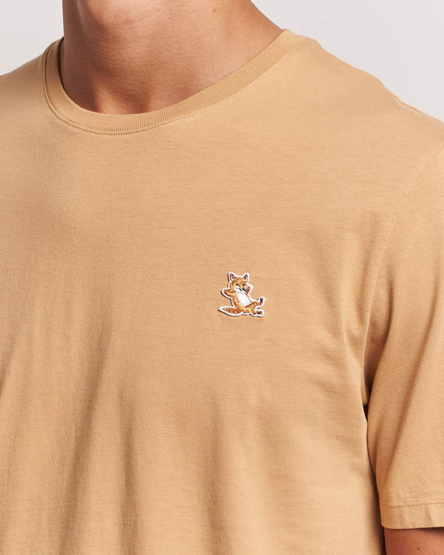 Homme | T-shirts | Maison Kitsuné | Chillax Fox T-Shirt Chamomile Beige