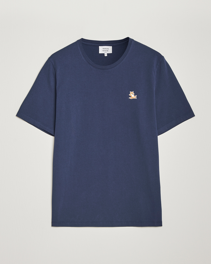 Homme | T-shirts | Maison Kitsuné | Chillax Fox T-Shirt Eclipse Blue