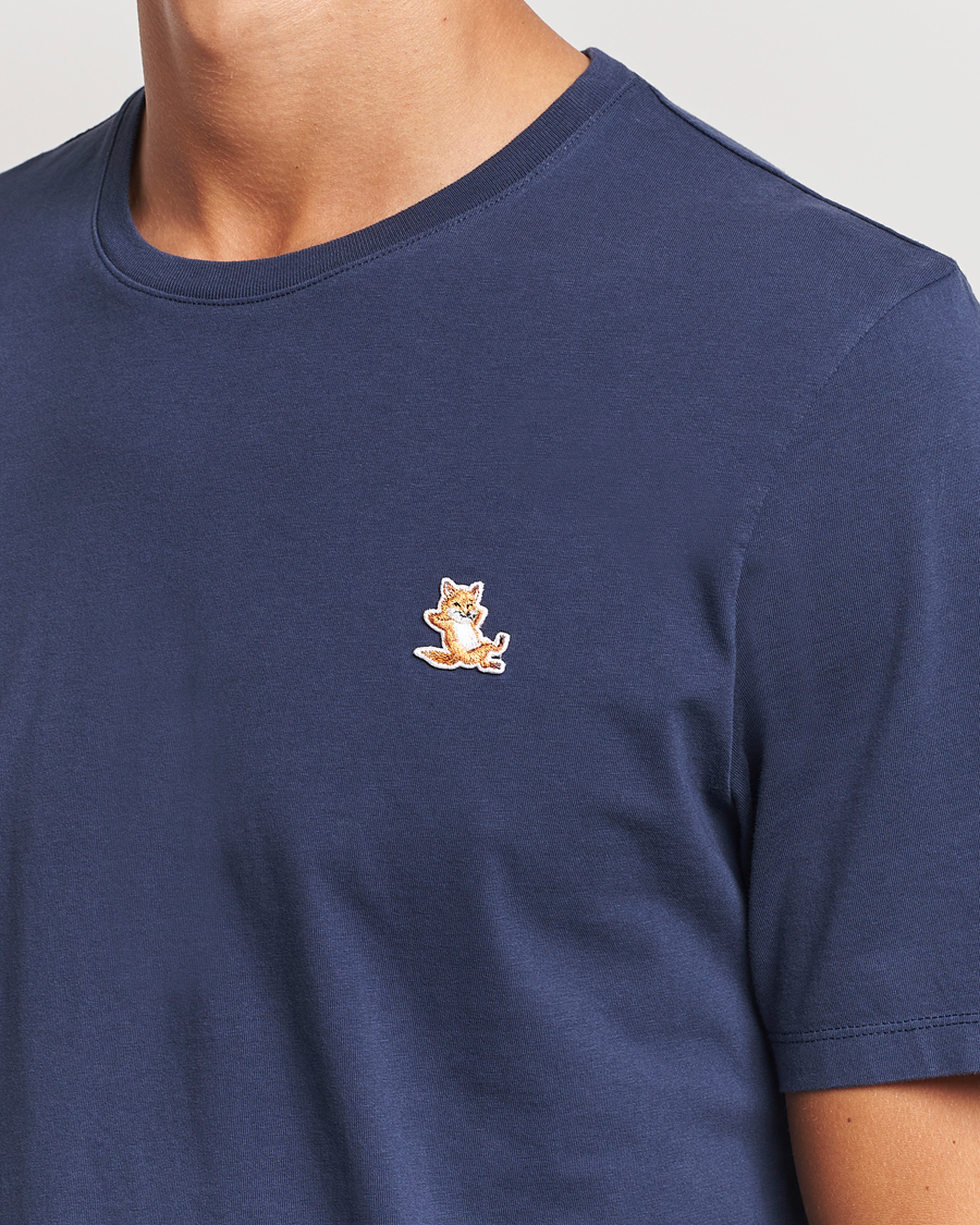 Homme | T-shirts | Maison Kitsuné | Chillax Fox T-Shirt Eclipse Blue