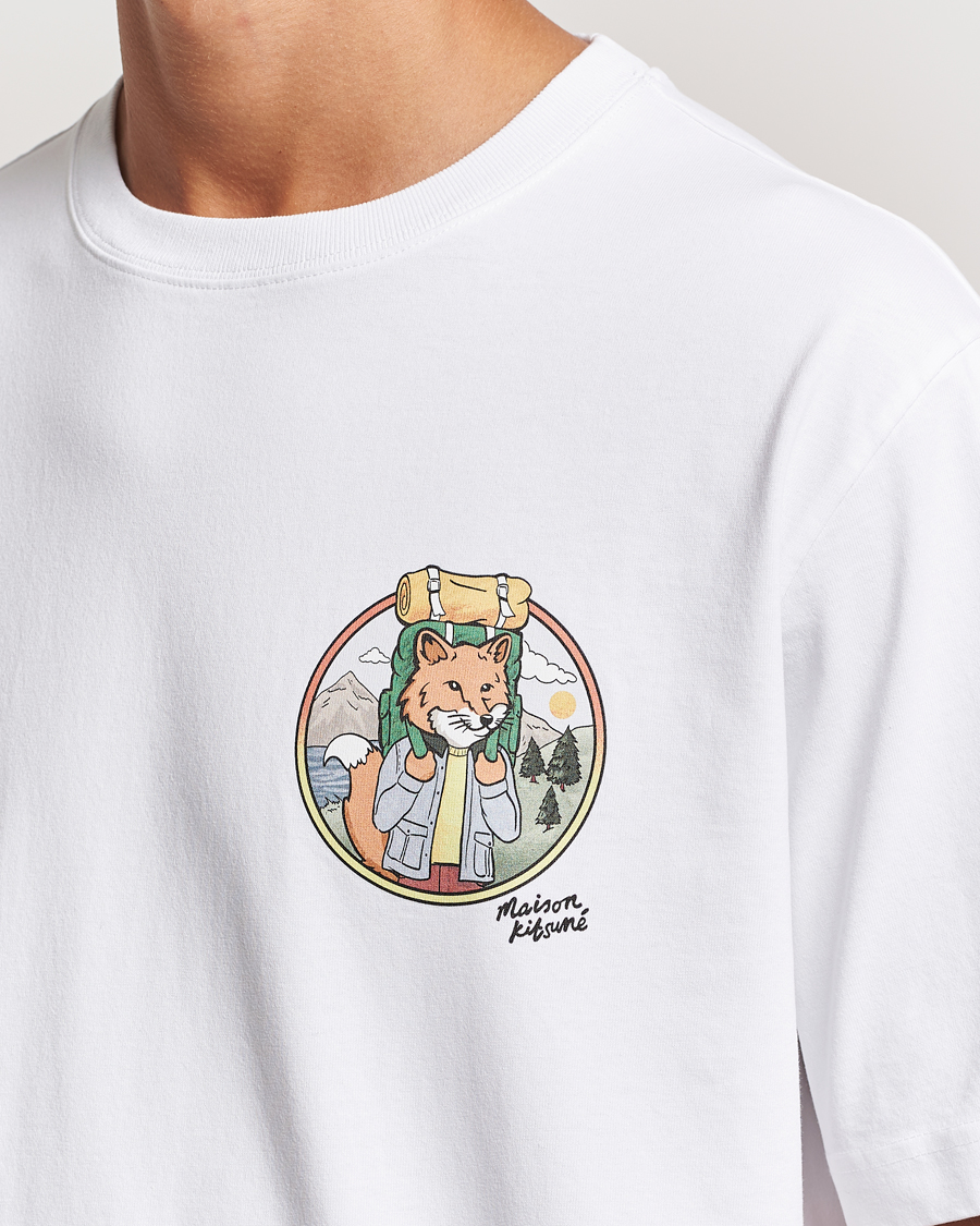 Homme | T-shirts | Maison Kitsuné | Rambling Fox T-Shirt White