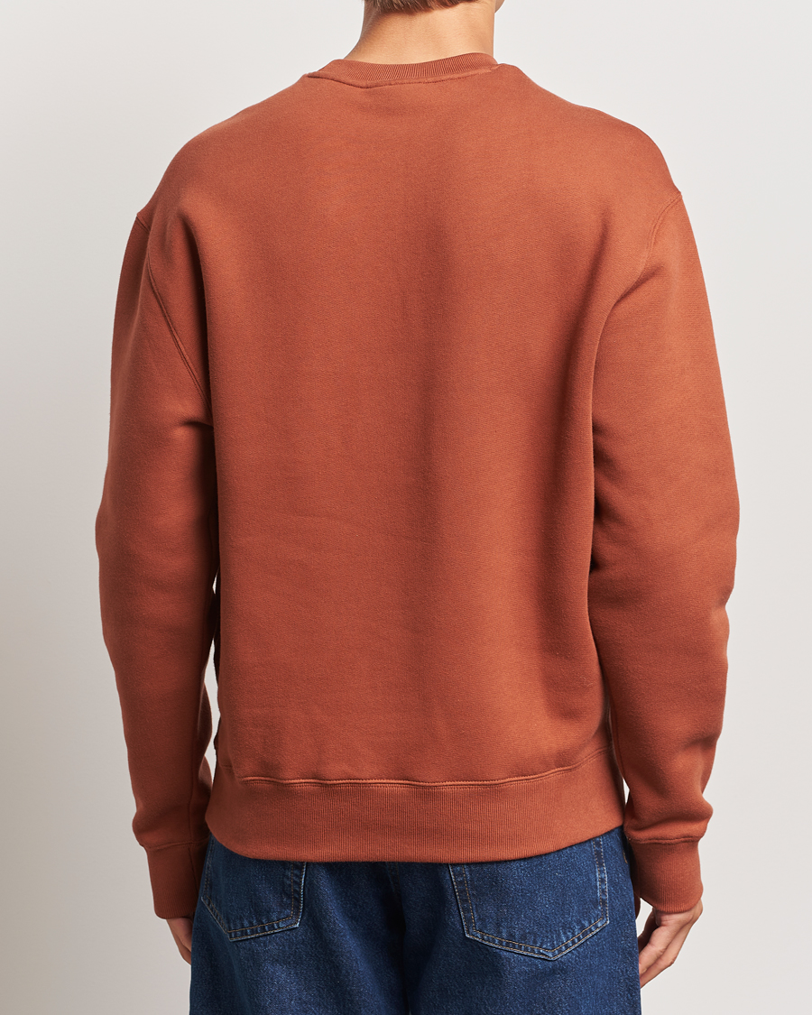 Homme | Pulls Et Tricots | Maison Kitsuné | Gingham Handwriting Sweatshirt Pecan