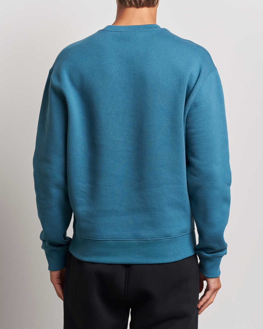 Homme | Pulls Et Tricots | Maison Kitsuné | Ramblin Fox Sweatshirt Lake Blue