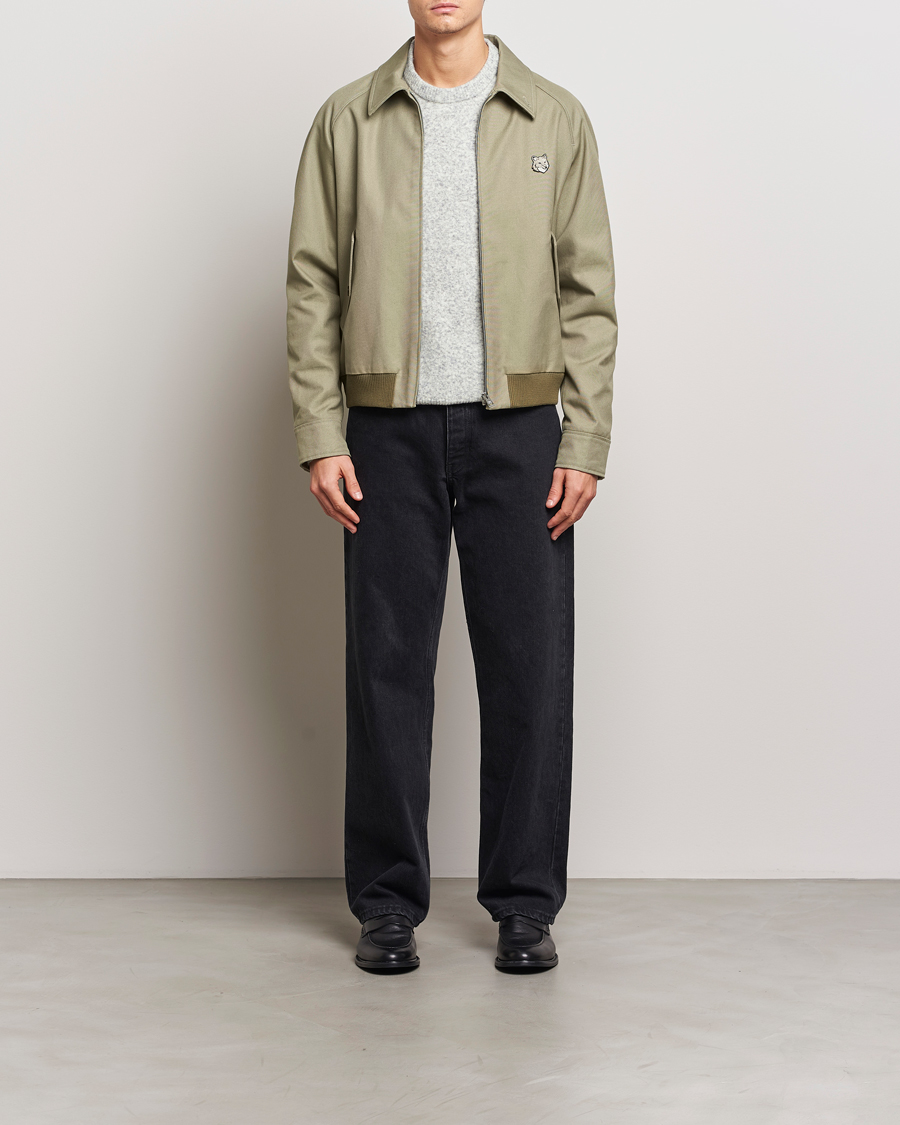 Homme | Manteaux Et Vestes | Maison Kitsuné | Harrington Jacket Pebble