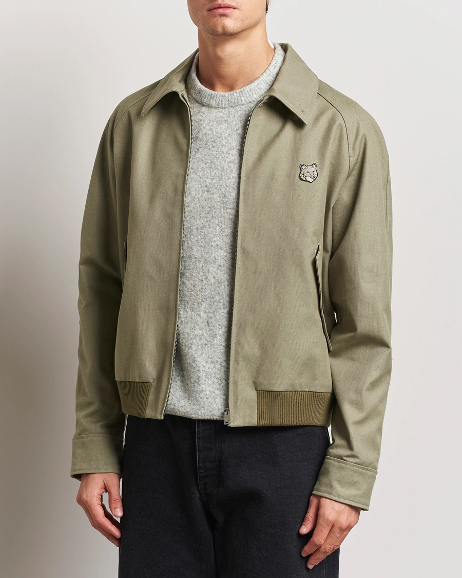 Homme | Manteaux Et Vestes | Maison Kitsuné | Harrington Jacket Pebble