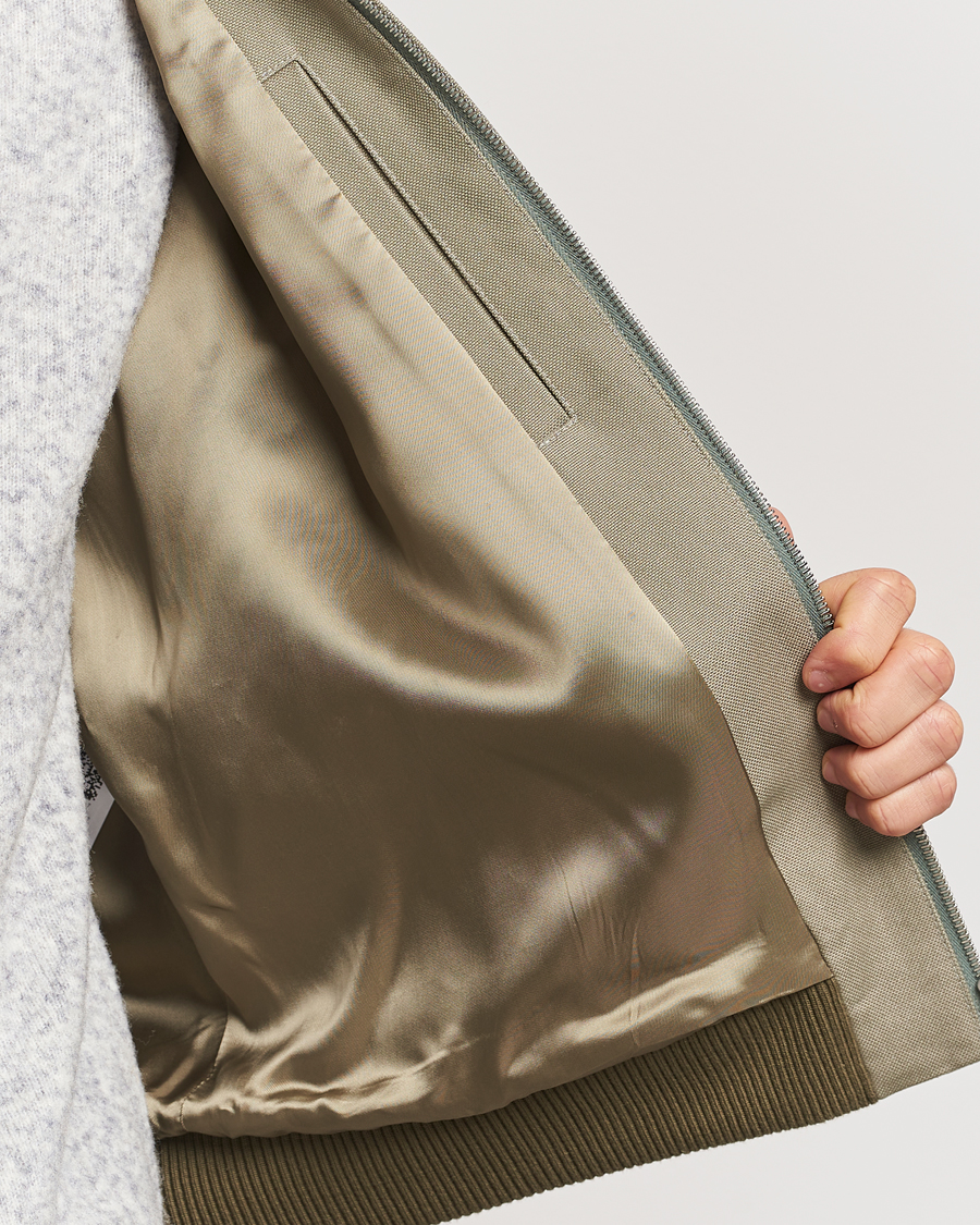 Homme | Manteaux Et Vestes | Maison Kitsuné | Harrington Jacket Pebble