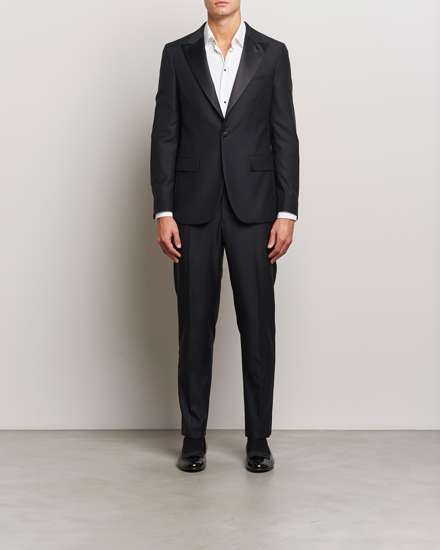 Homme | Costumes | Boglioli | Milano Single Breasted Tuxedo Black
