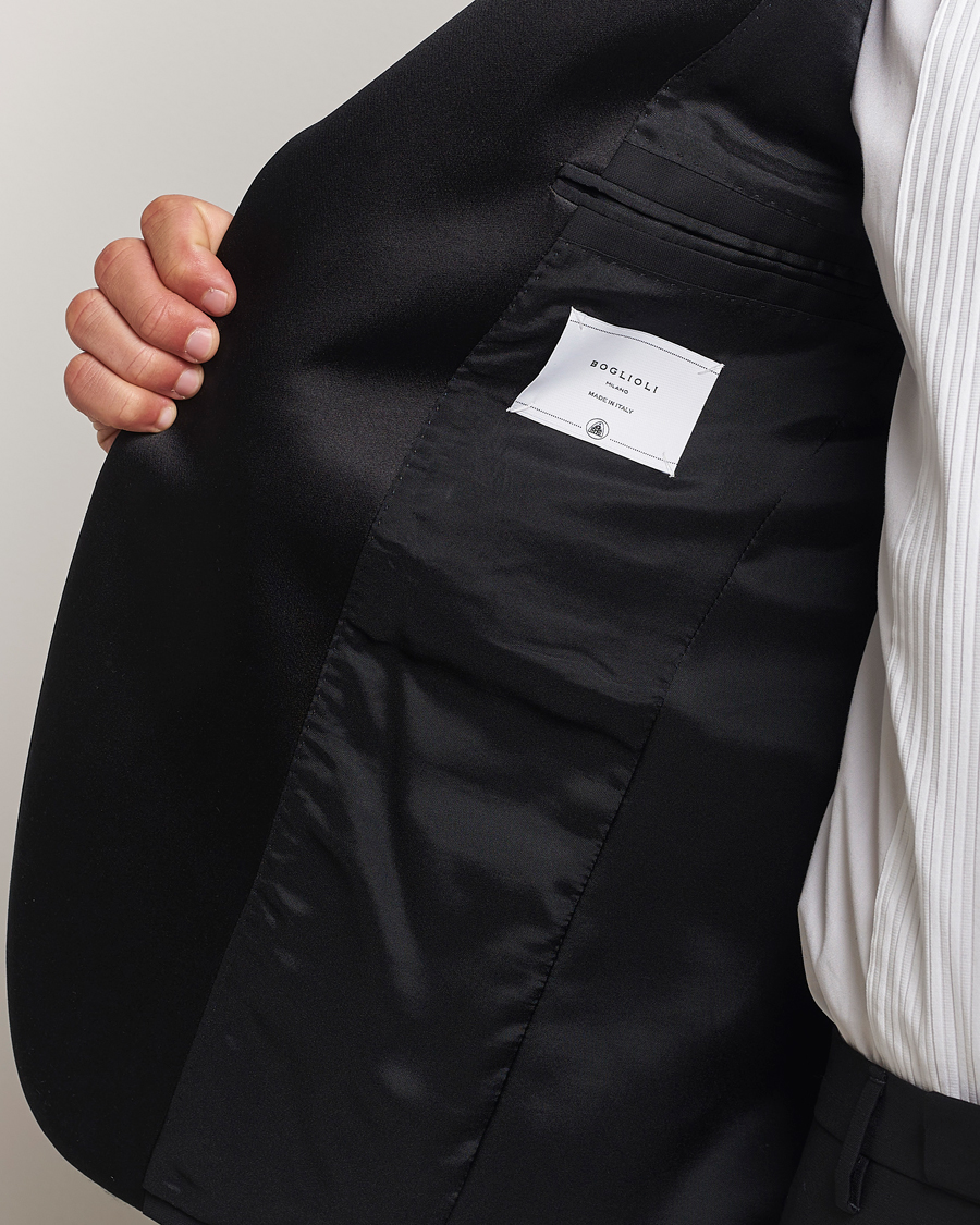 Homme | Costumes | Boglioli | Milano Single Breasted Tuxedo Black