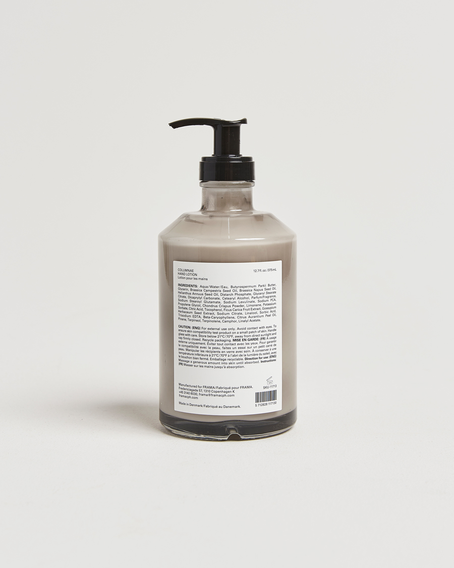Homme | Soins De La Peau | Frama | Columnae Hand Lotion 375ml