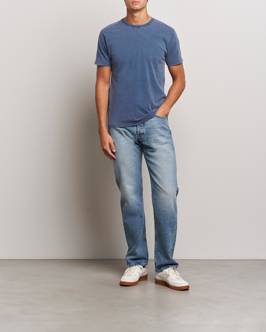 Homme | T-shirts | Colorful Standard | Classic Organic T-Shirt Neptune Blue