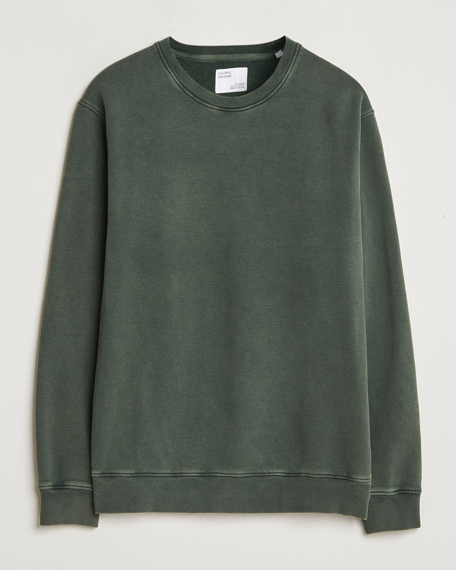 Homme | Pulls Et Tricots | Colorful Standard | Classic Organic Crew Neck Sweat Midnight Forest