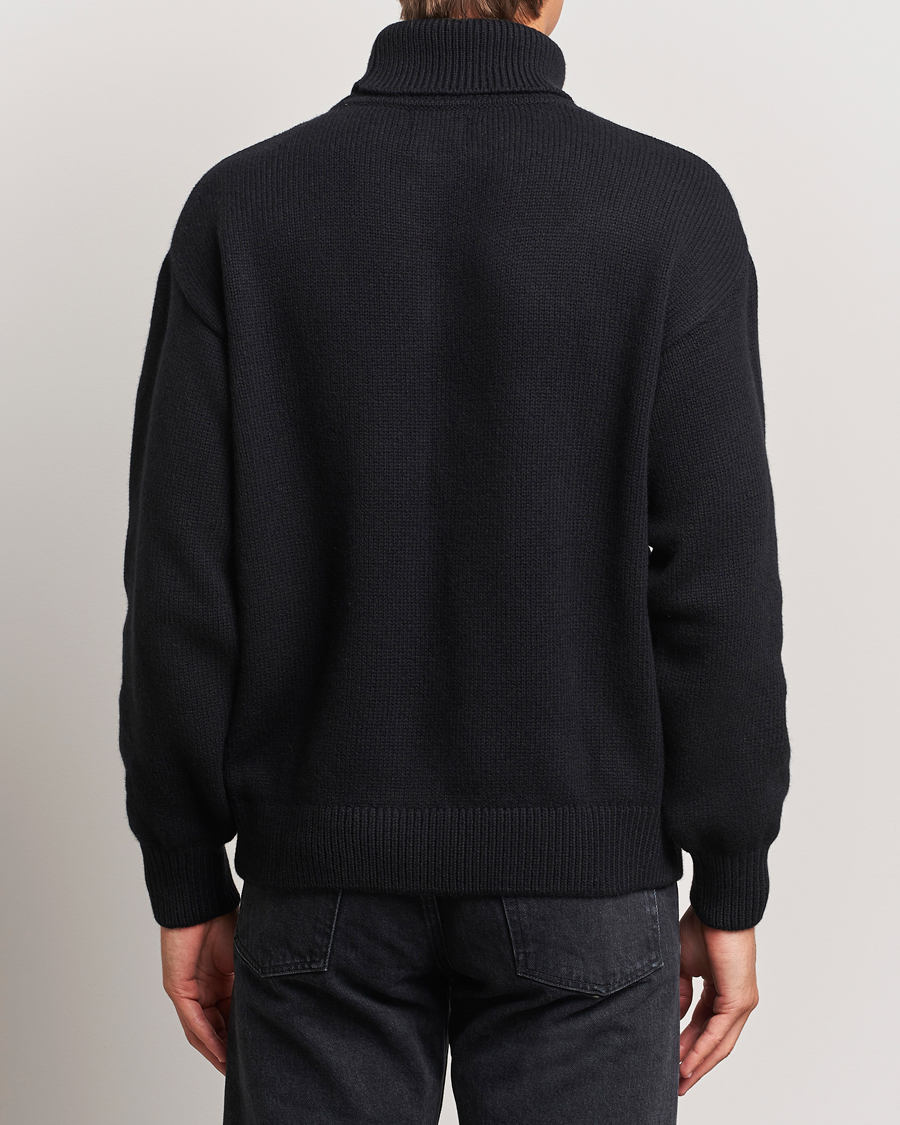 Homme | Pulls Et Tricots | Colorful Standard | Merino Wool Turtleneck Deep Black