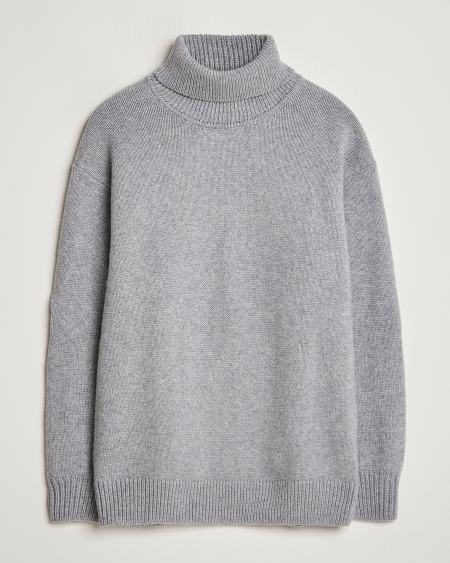 Homme | Pulls Et Tricots | Colorful Standard | Merino Wool Turtleneck Heather Grey