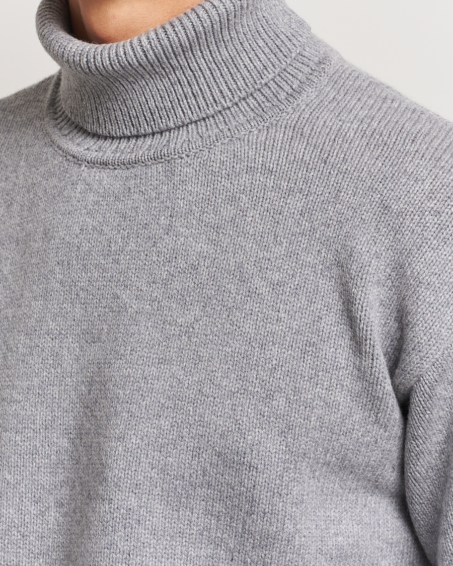 Homme | Pulls Et Tricots | Colorful Standard | Merino Wool Turtleneck Heather Grey