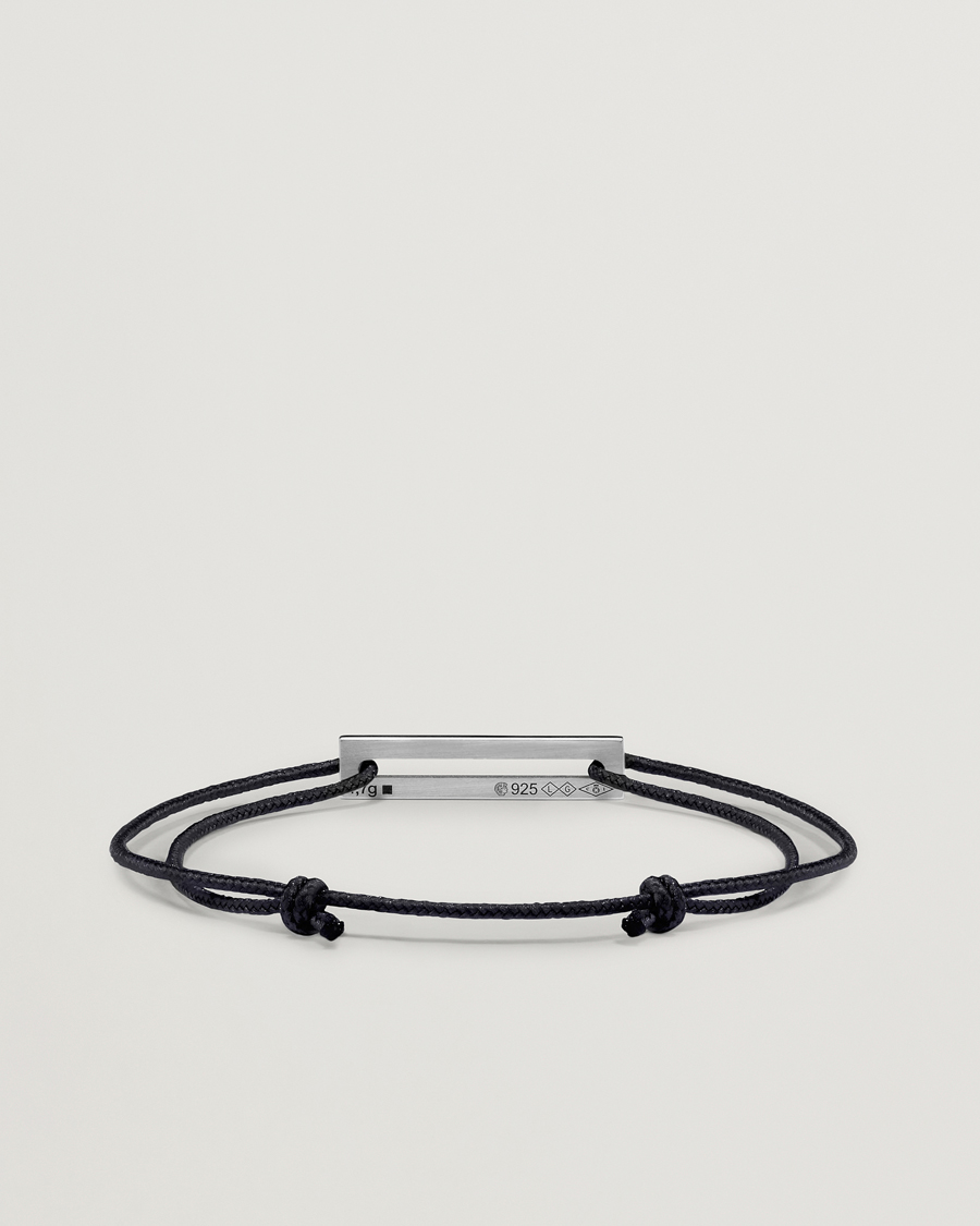 Homme | Bijoux | LE GRAMME | Lacquered Cord Bracelet Red