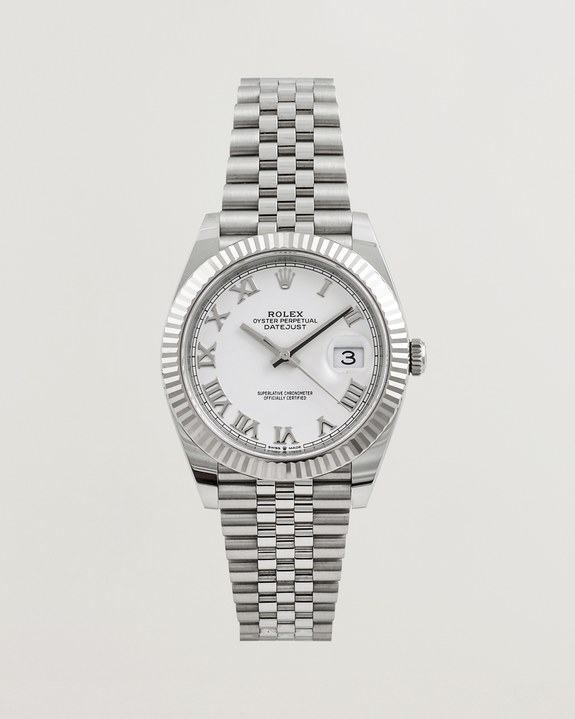 Homme | Rolex Pre-Owned Datejust 41 126334  Silver | Rolex Pre-Owned | Datejust 41 126334  Silver