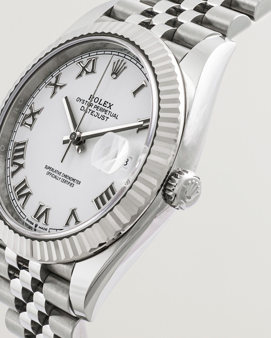 Homme | Rolex Pre-Owned Datejust 41 126334  Silver | Rolex Pre-Owned | Datejust 41 126334  Silver