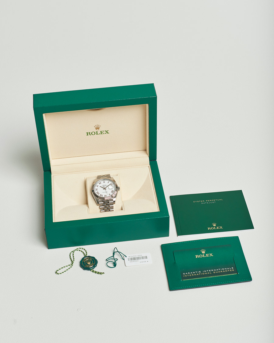 Homme | Rolex Pre-Owned Datejust 41 126334  Silver | Rolex Pre-Owned | Datejust 41 126334  Silver