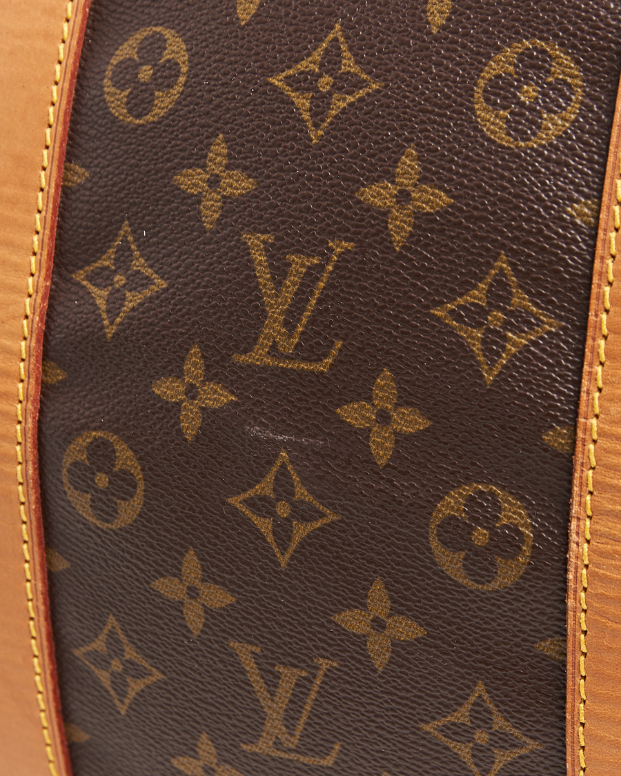 Homme | Louis Vuitton Pre-Owned Keepall 55 Bag Monogram | Louis Vuitton Pre-Owned | Keepall 55 Bag Monogram