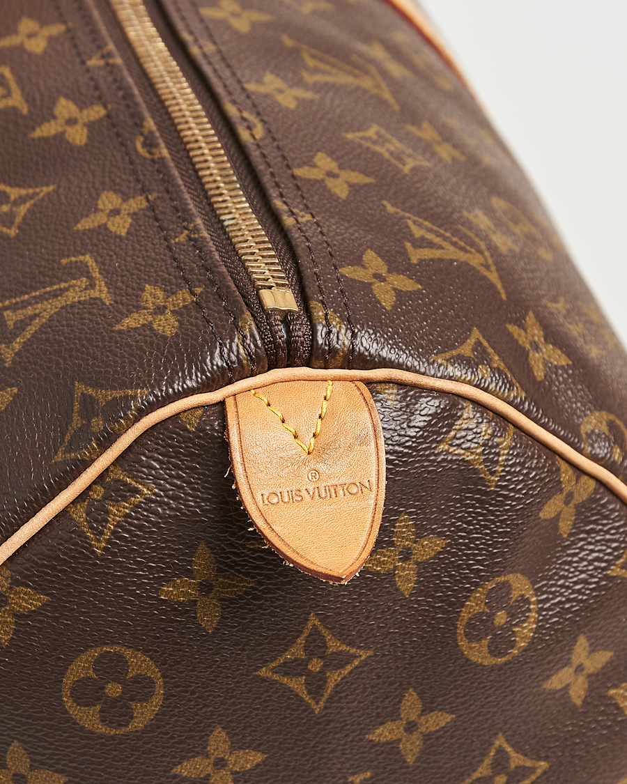 Homme | Louis Vuitton Pre-Owned Keepall 55 Bag Monogram | Louis Vuitton Pre-Owned | Keepall 55 Bag Monogram