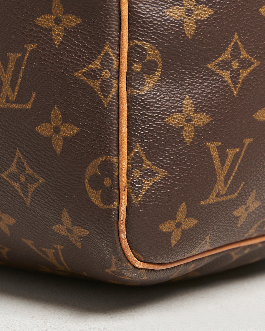 Homme | Louis Vuitton Pre-Owned Keepall 55 Bag Monogram | Louis Vuitton Pre-Owned | Keepall 55 Bag Monogram
