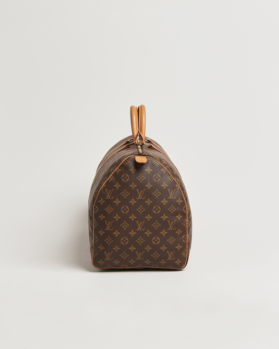 Homme | Louis Vuitton Pre-Owned Keepall 55 Bag Monogram | Louis Vuitton Pre-Owned | Keepall 55 Bag Monogram