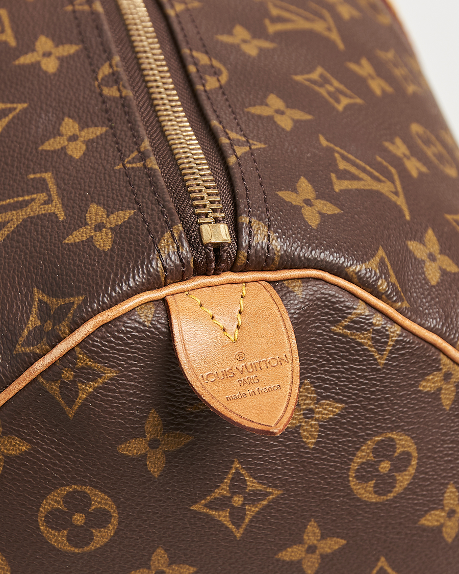 Homme | Louis Vuitton Pre-Owned Keepall 55 Bag Monogram | Louis Vuitton Pre-Owned | Keepall 55 Bag Monogram
