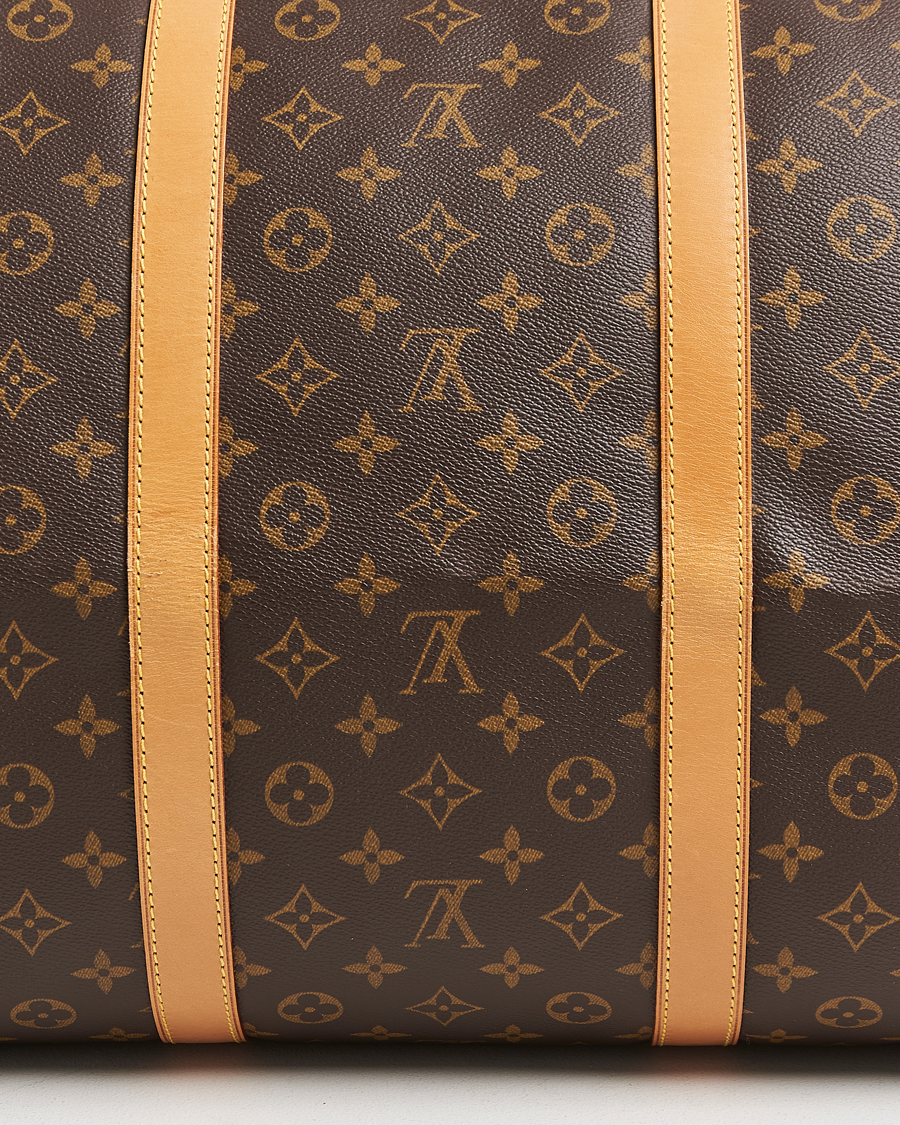 Homme | Louis Vuitton Pre-Owned Keepall Bandoulière 60 Monogram | Louis Vuitton Pre-Owned | Keepall Bandoulière 60 Monogram