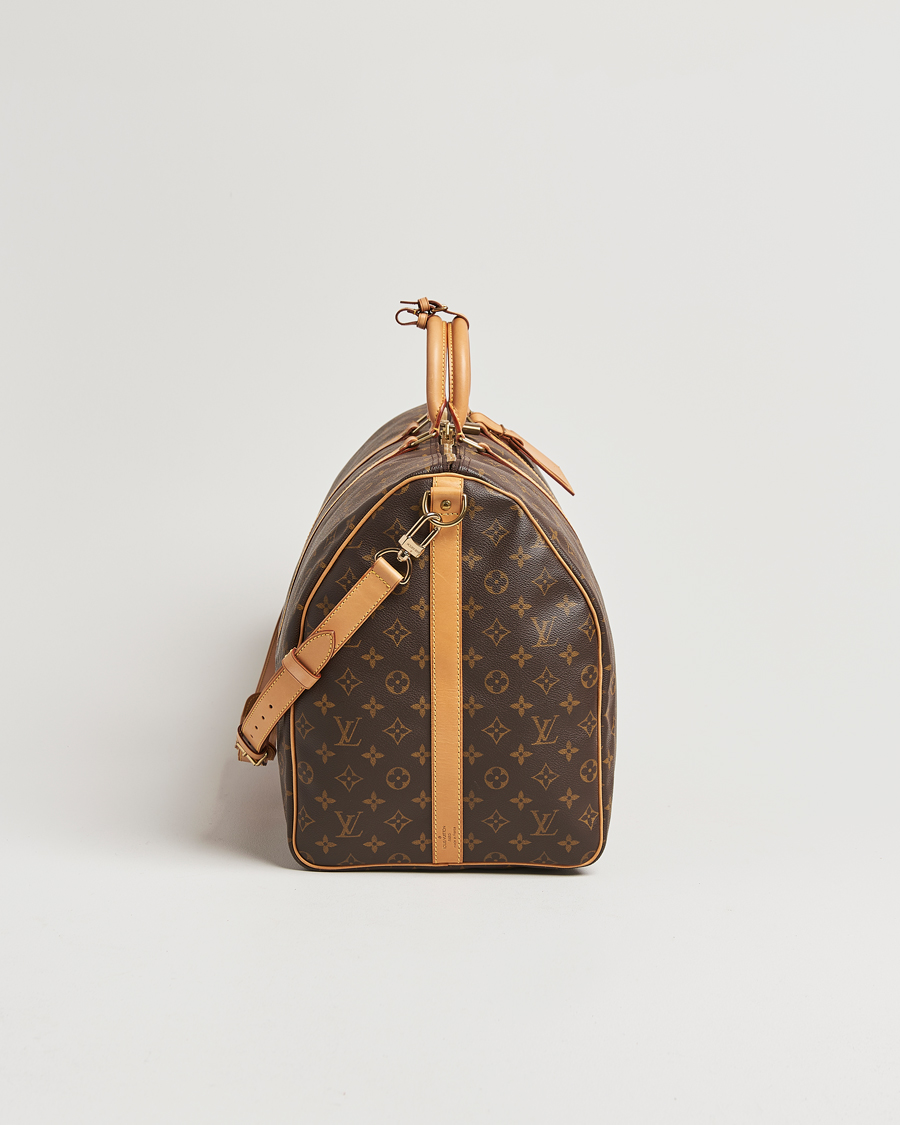 Homme | Louis Vuitton Pre-Owned Keepall Bandoulière 60 Monogram | Louis Vuitton Pre-Owned | Keepall Bandoulière 60 Monogram