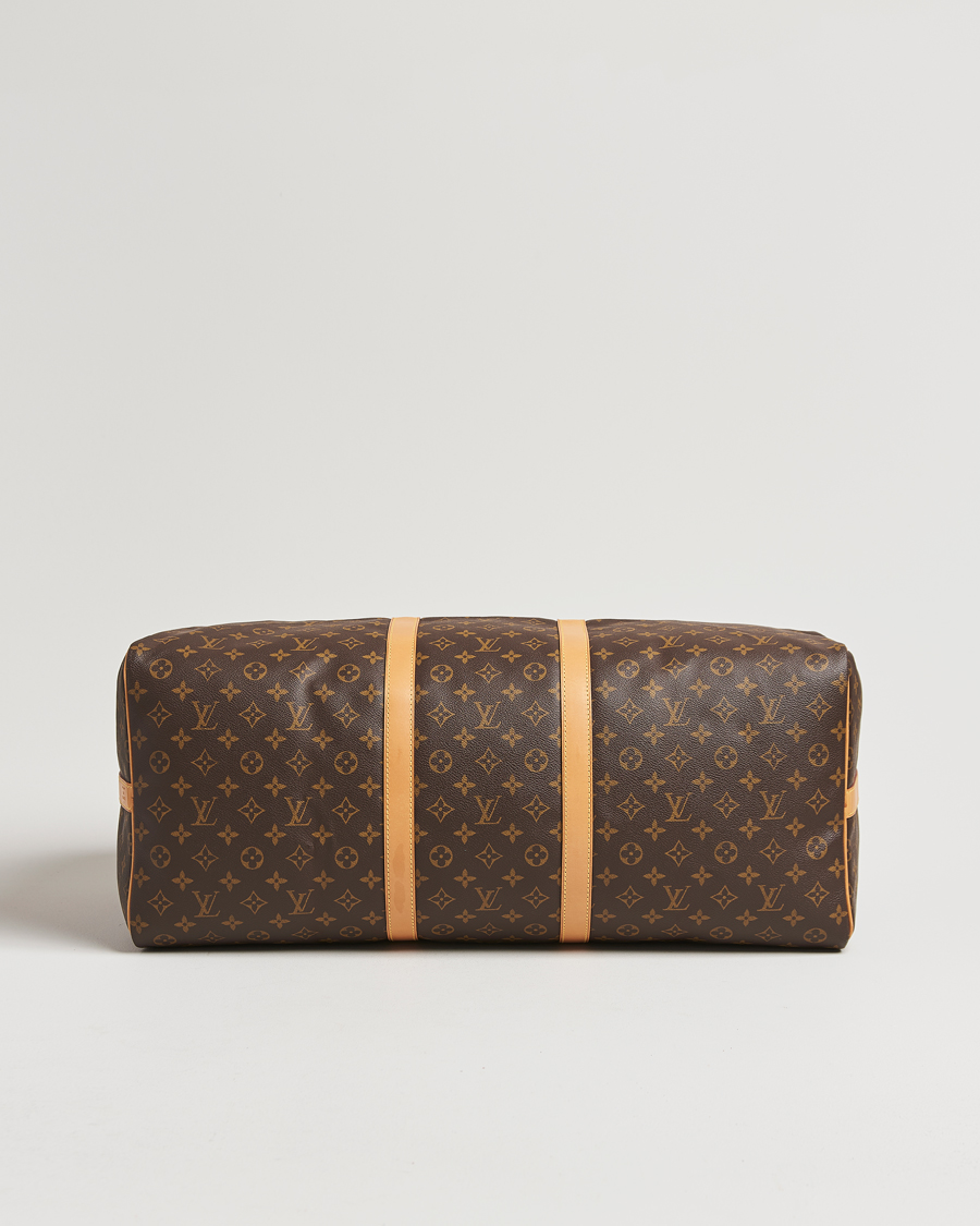 Homme | Louis Vuitton Pre-Owned Keepall Bandoulière 60 Monogram | Louis Vuitton Pre-Owned | Keepall Bandoulière 60 Monogram