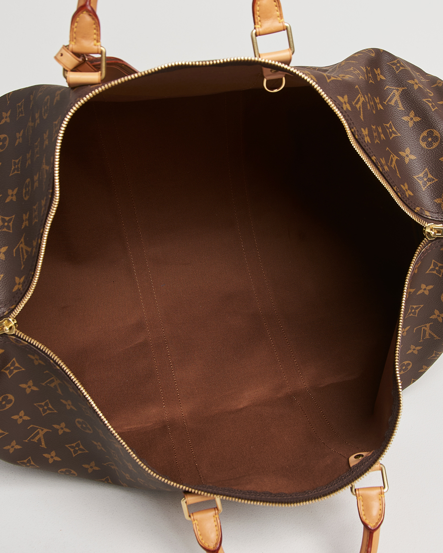 Homme | Louis Vuitton Pre-Owned Keepall Bandoulière 60 Monogram | Louis Vuitton Pre-Owned | Keepall Bandoulière 60 Monogram