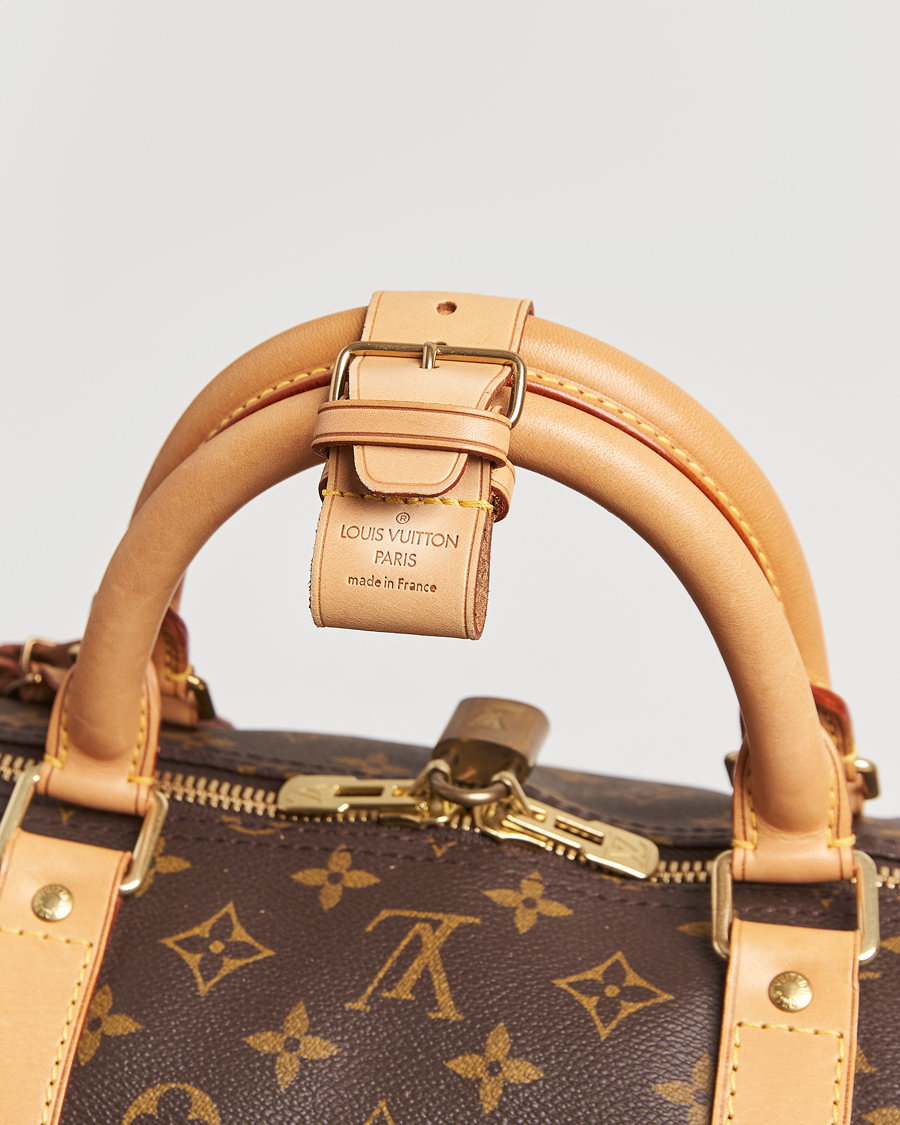 Homme | Louis Vuitton Pre-Owned Keepall Bandoulière 60 Monogram | Louis Vuitton Pre-Owned | Keepall Bandoulière 60 Monogram