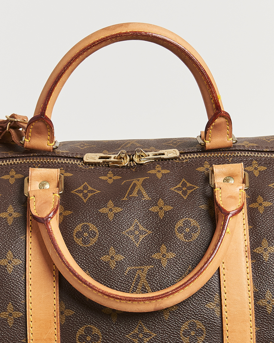 Homme | Louis Vuitton Pre-Owned Keepall Bandoulière 60 Monogram | Louis Vuitton Pre-Owned | Keepall Bandoulière 60 Monogram