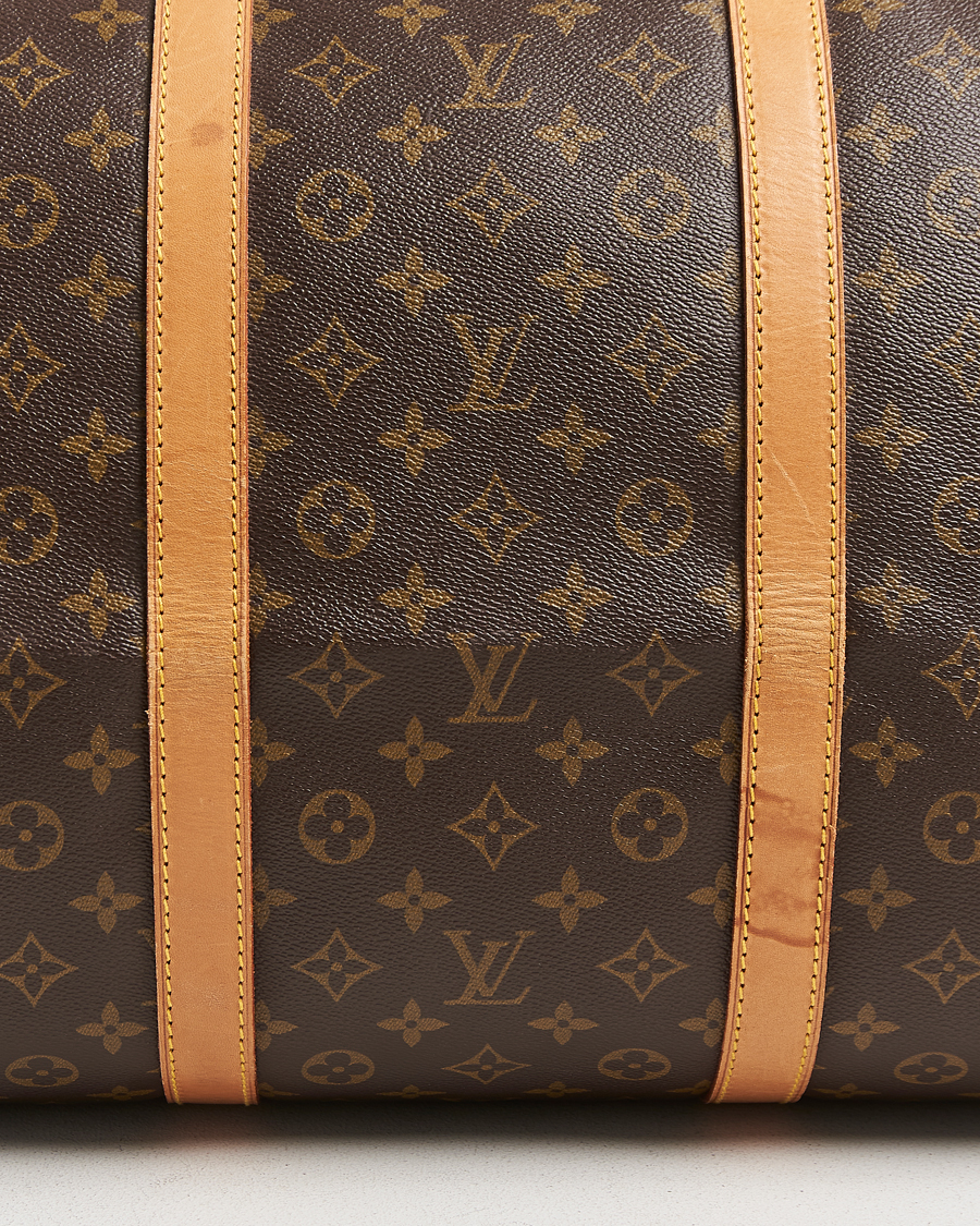 Homme | Louis Vuitton Pre-Owned Keepall Bandoulière 60 Monogram | Louis Vuitton Pre-Owned | Keepall Bandoulière 60 Monogram