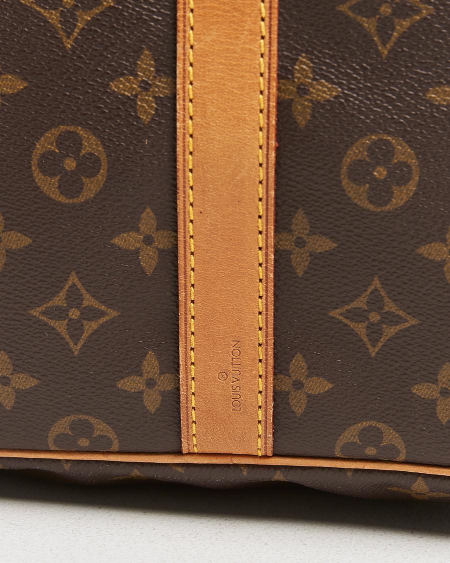Homme | Louis Vuitton Pre-Owned Keepall Bandoulière 60 Monogram | Louis Vuitton Pre-Owned | Keepall Bandoulière 60 Monogram