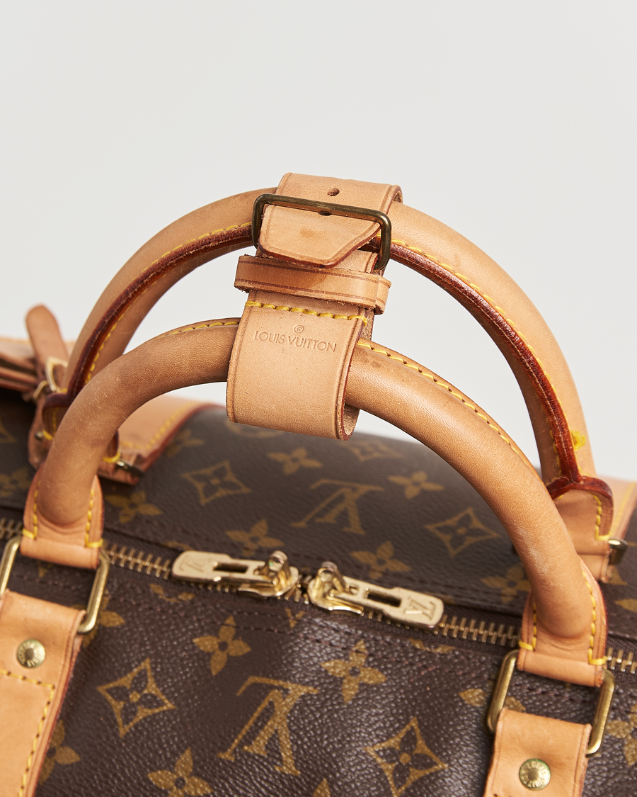 Homme | Louis Vuitton Pre-Owned Keepall Bandoulière 60 Monogram | Louis Vuitton Pre-Owned | Keepall Bandoulière 60 Monogram