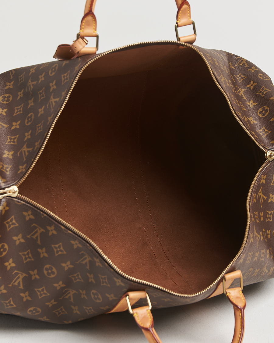 Homme | Louis Vuitton Pre-Owned Keepall Bandoulière 60 Monogram | Louis Vuitton Pre-Owned | Keepall Bandoulière 60 Monogram
