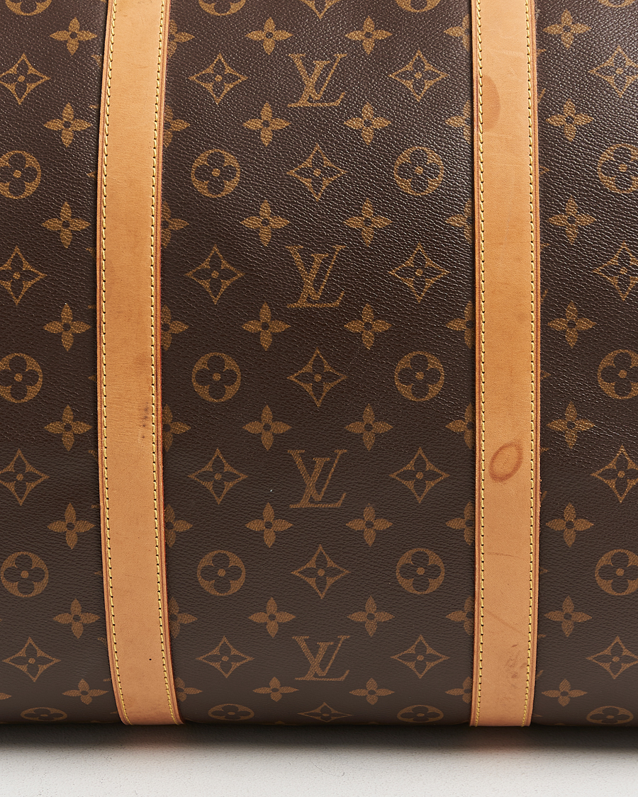 Homme | Louis Vuitton Pre-Owned Keepall Bandoulière 60 Monogram | Louis Vuitton Pre-Owned | Keepall Bandoulière 60 Monogram