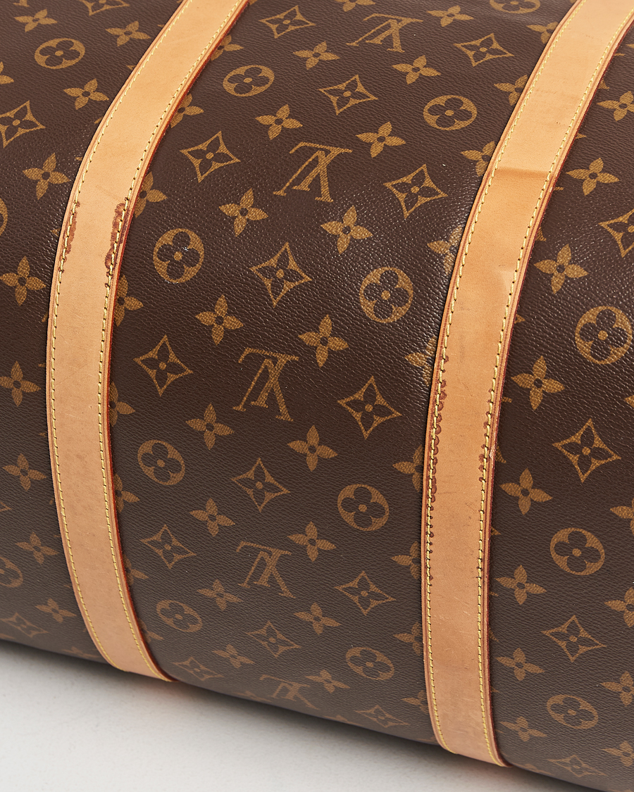 Homme | Louis Vuitton Pre-Owned Keepall Bandoulière 60 Monogram | Louis Vuitton Pre-Owned | Keepall Bandoulière 60 Monogram