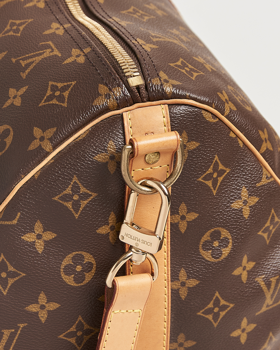 Homme | Louis Vuitton Pre-Owned Keepall Bandoulière 60 Monogram | Louis Vuitton Pre-Owned | Keepall Bandoulière 60 Monogram