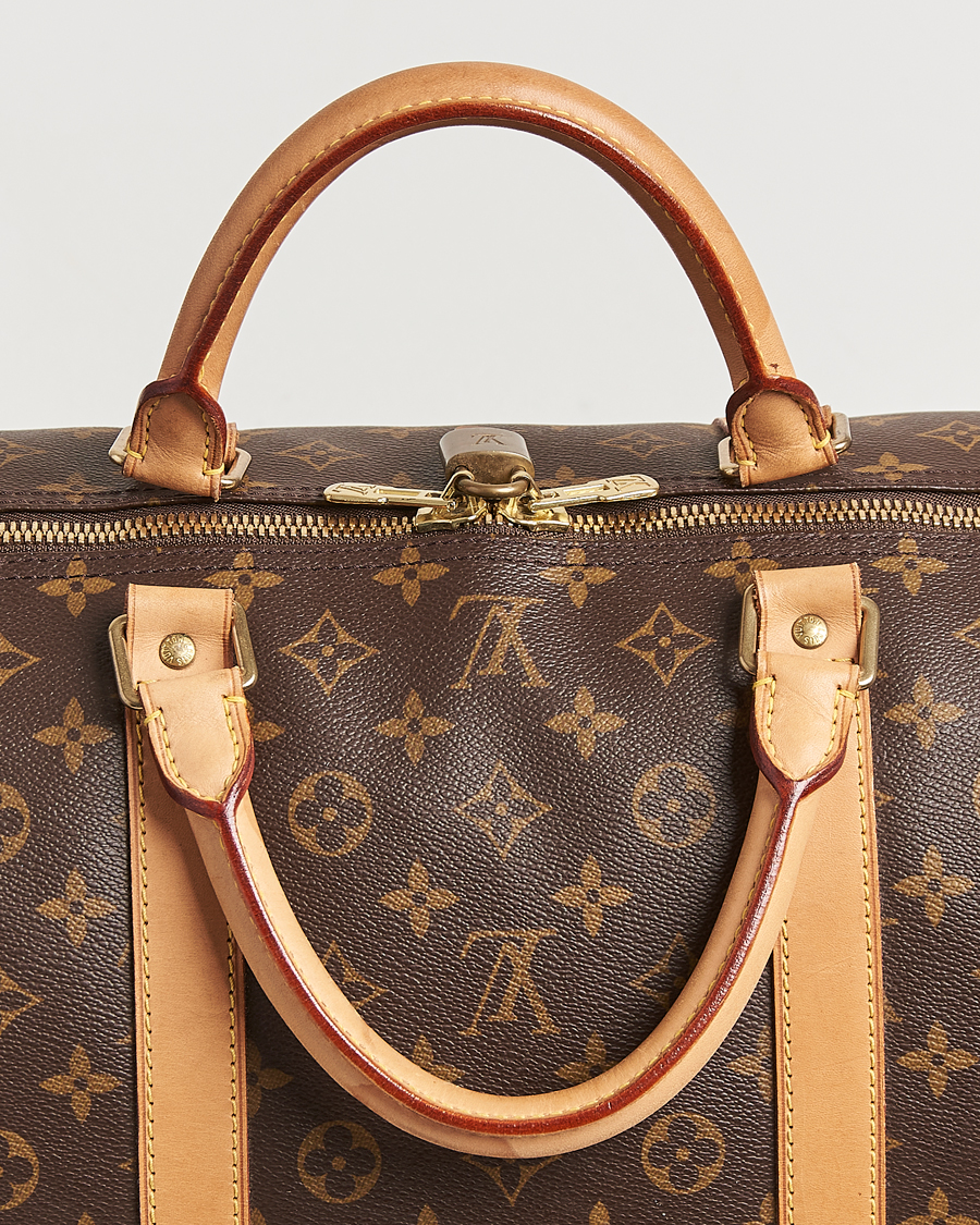 Homme | Louis Vuitton Pre-Owned Keepall Bandoulière 60 Monogram | Louis Vuitton Pre-Owned | Keepall Bandoulière 60 Monogram