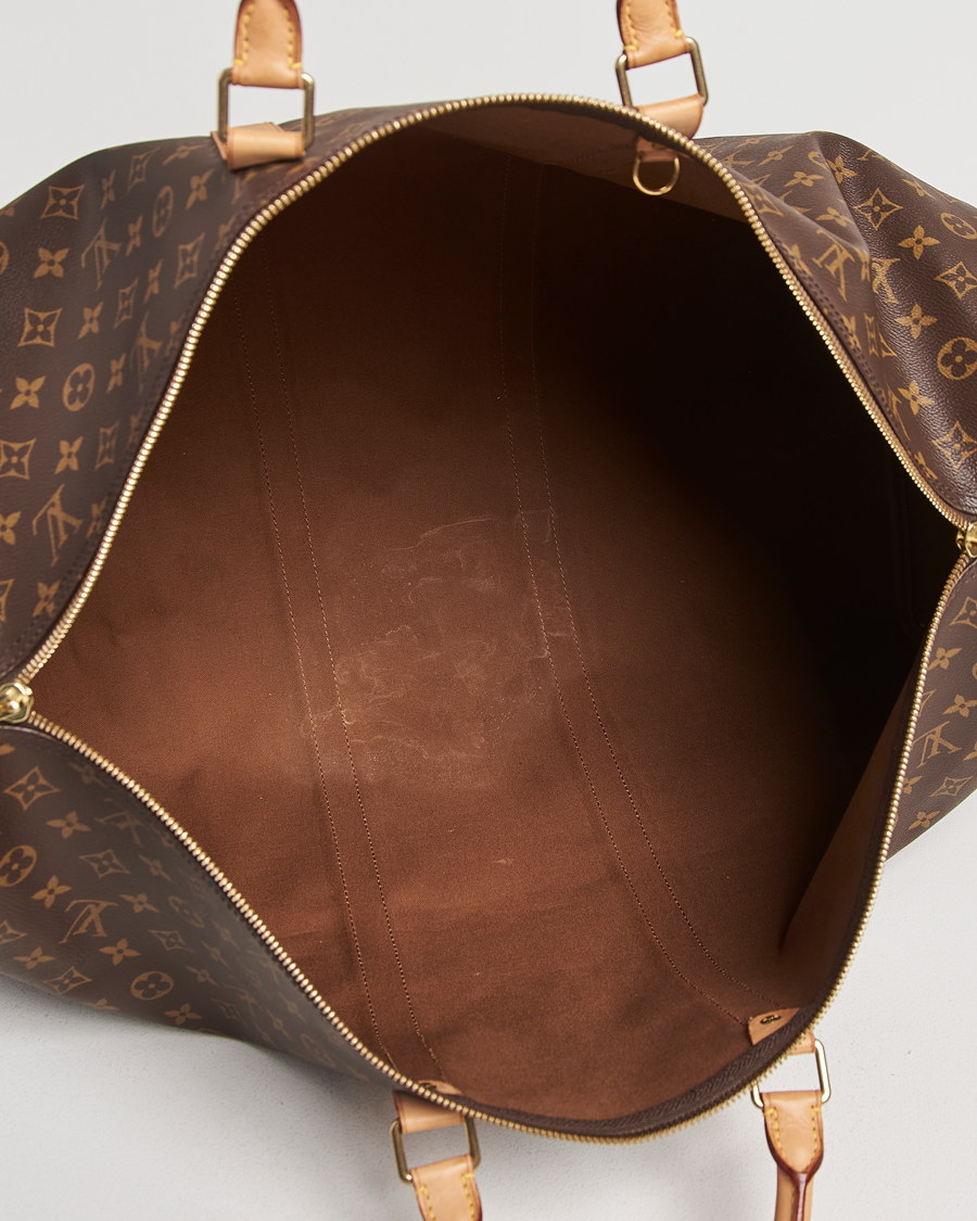 Homme | Louis Vuitton Pre-Owned Keepall Bandoulière 60 Monogram | Louis Vuitton Pre-Owned | Keepall Bandoulière 60 Monogram