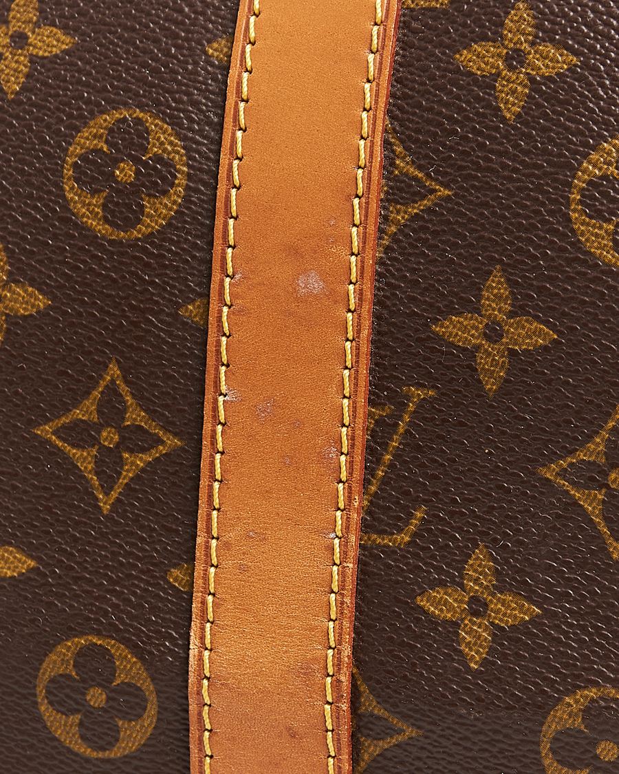 Homme | Louis Vuitton Pre-Owned Keepall Bandoulière 55 Monogram | Louis Vuitton Pre-Owned | Keepall Bandoulière 55 Monogram