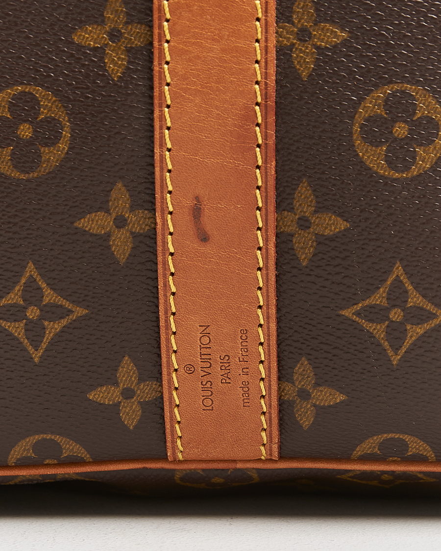 Homme | Louis Vuitton Pre-Owned Keepall Bandoulière 55 Monogram | Louis Vuitton Pre-Owned | Keepall Bandoulière 55 Monogram