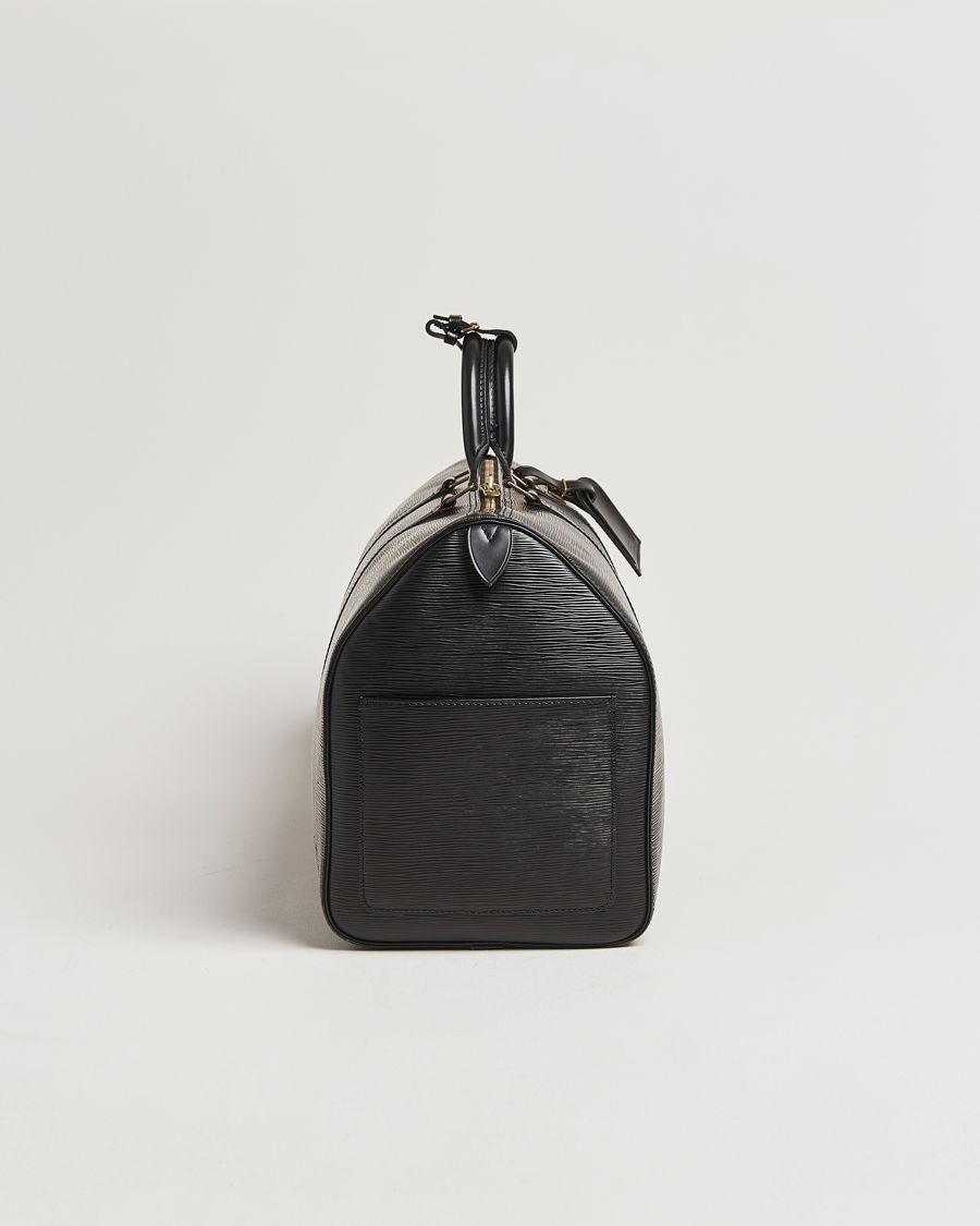 Homme | Louis Vuitton Pre-Owned Keepall 50 Epi Leather Travel Bag Black | Louis Vuitton Pre-Owned | Keepall 50 Epi Leather Travel Bag Black