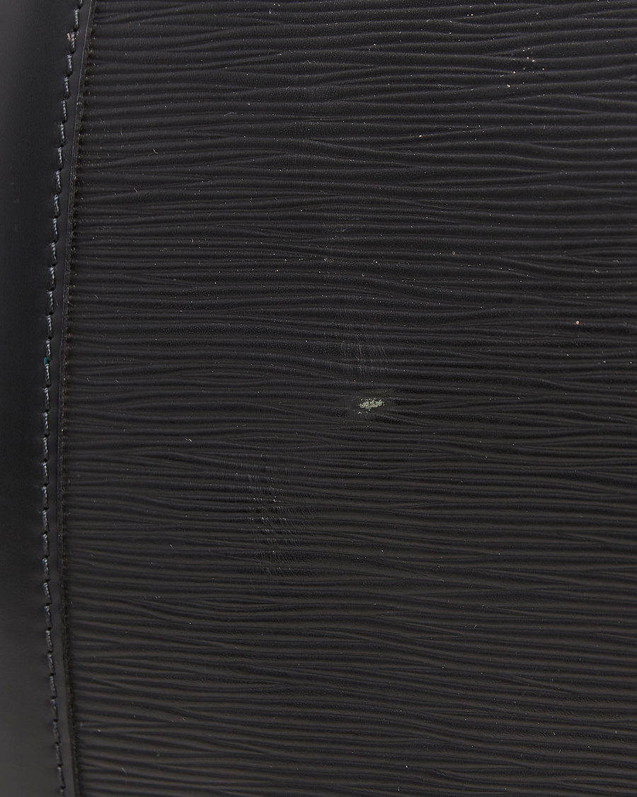 Homme | Louis Vuitton Pre-Owned Keepall 45 Epi Leather Travel Bag Black | Louis Vuitton Pre-Owned | Keepall 45 Epi Leather Travel Bag Black