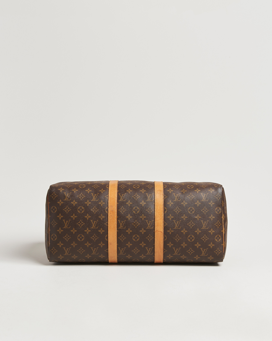 Homme | Louis Vuitton Pre-Owned Keepall 50 Bag Monogram | Louis Vuitton Pre-Owned | Keepall 50 Bag Monogram