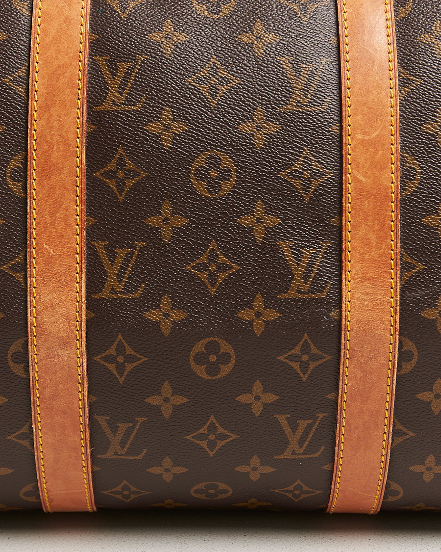 Homme | Louis Vuitton Pre-Owned Keepall 50 Bag Monogram | Louis Vuitton Pre-Owned | Keepall 50 Bag Monogram