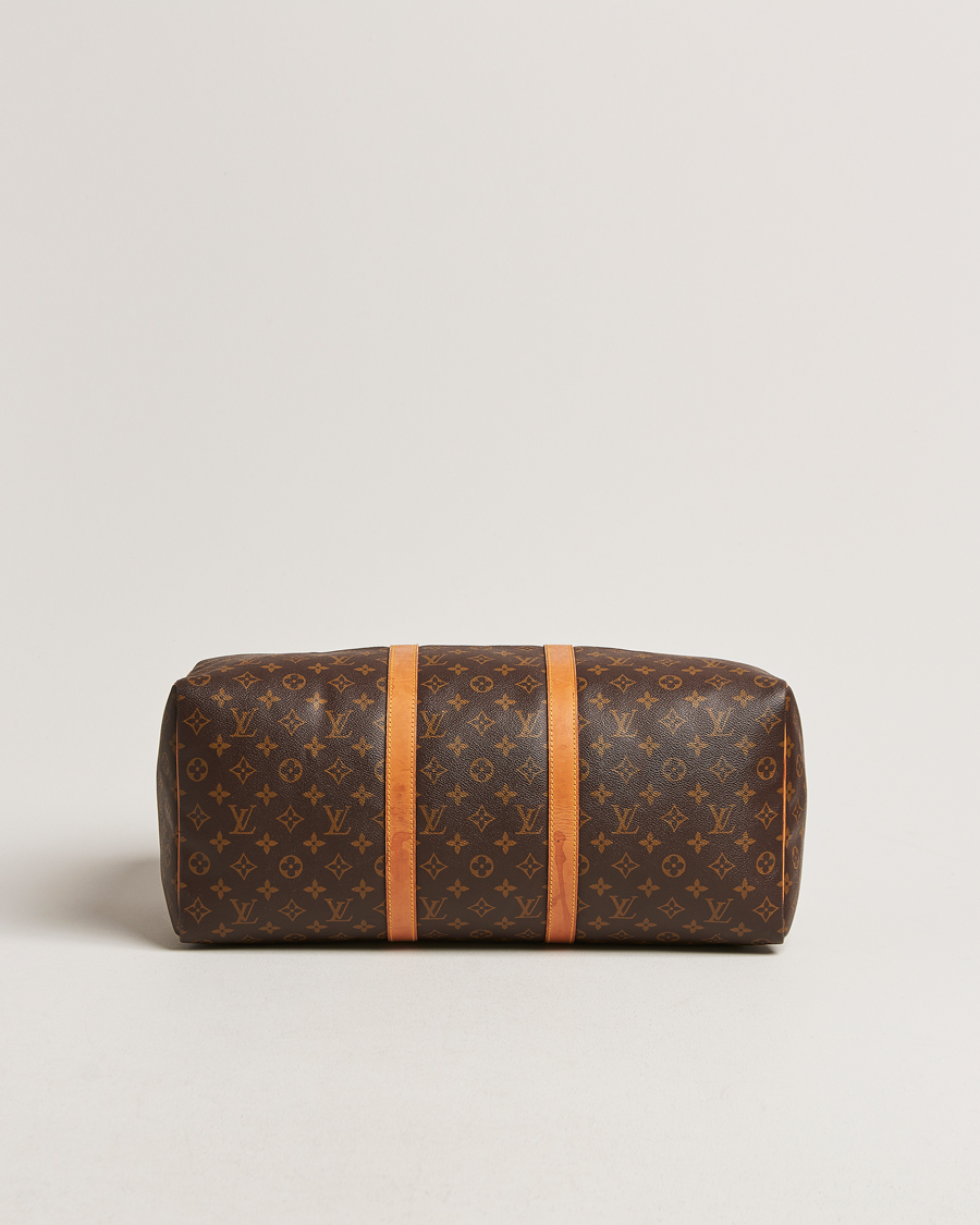 Homme | Louis Vuitton Pre-Owned Keepall 50 Bag Monogram | Louis Vuitton Pre-Owned | Keepall 50 Bag Monogram